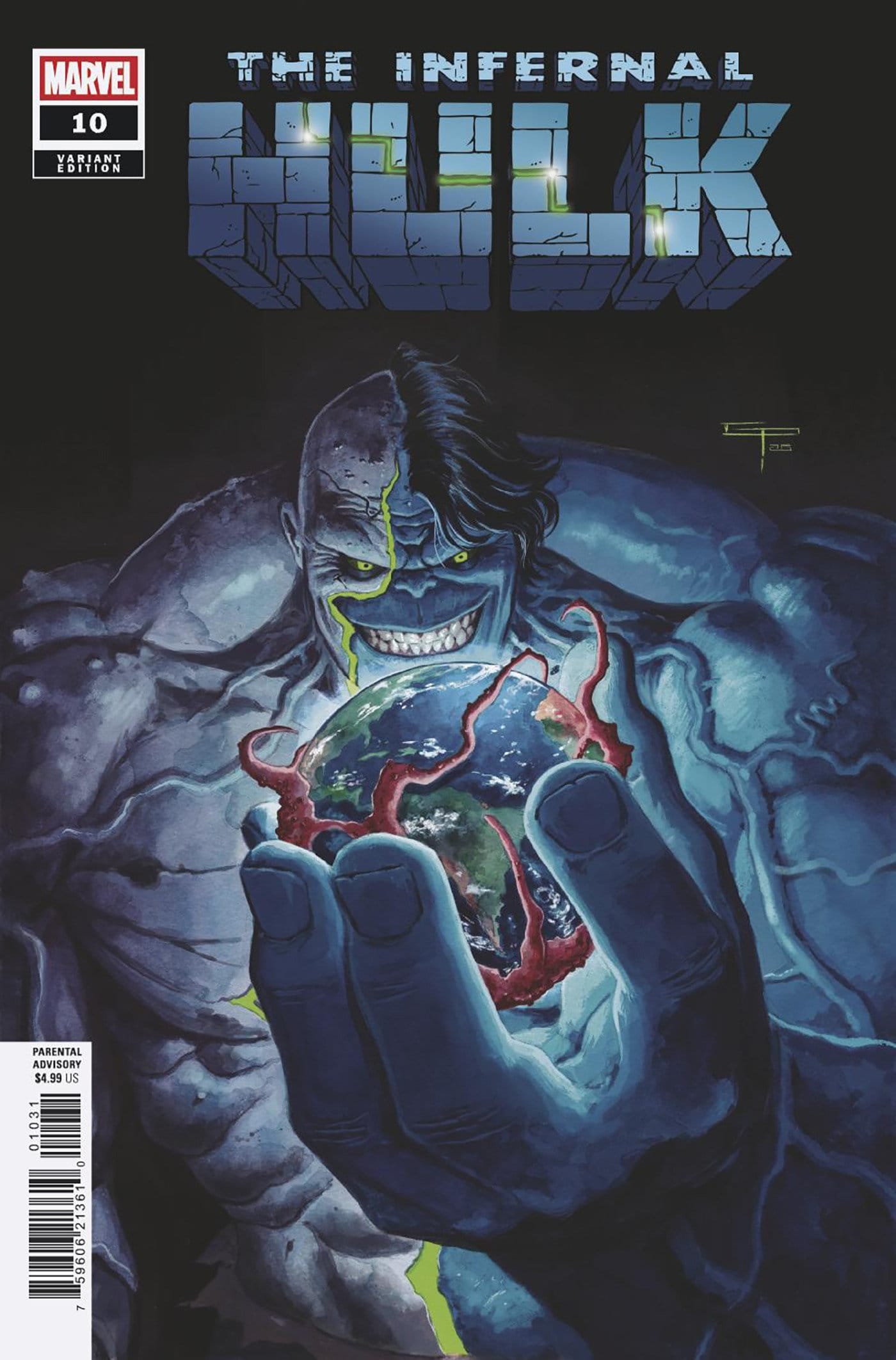 Marvel NEW THIS WEEK INFERNAL HULK #10 GERMAN PERALTA VARIANT (VF/NM)