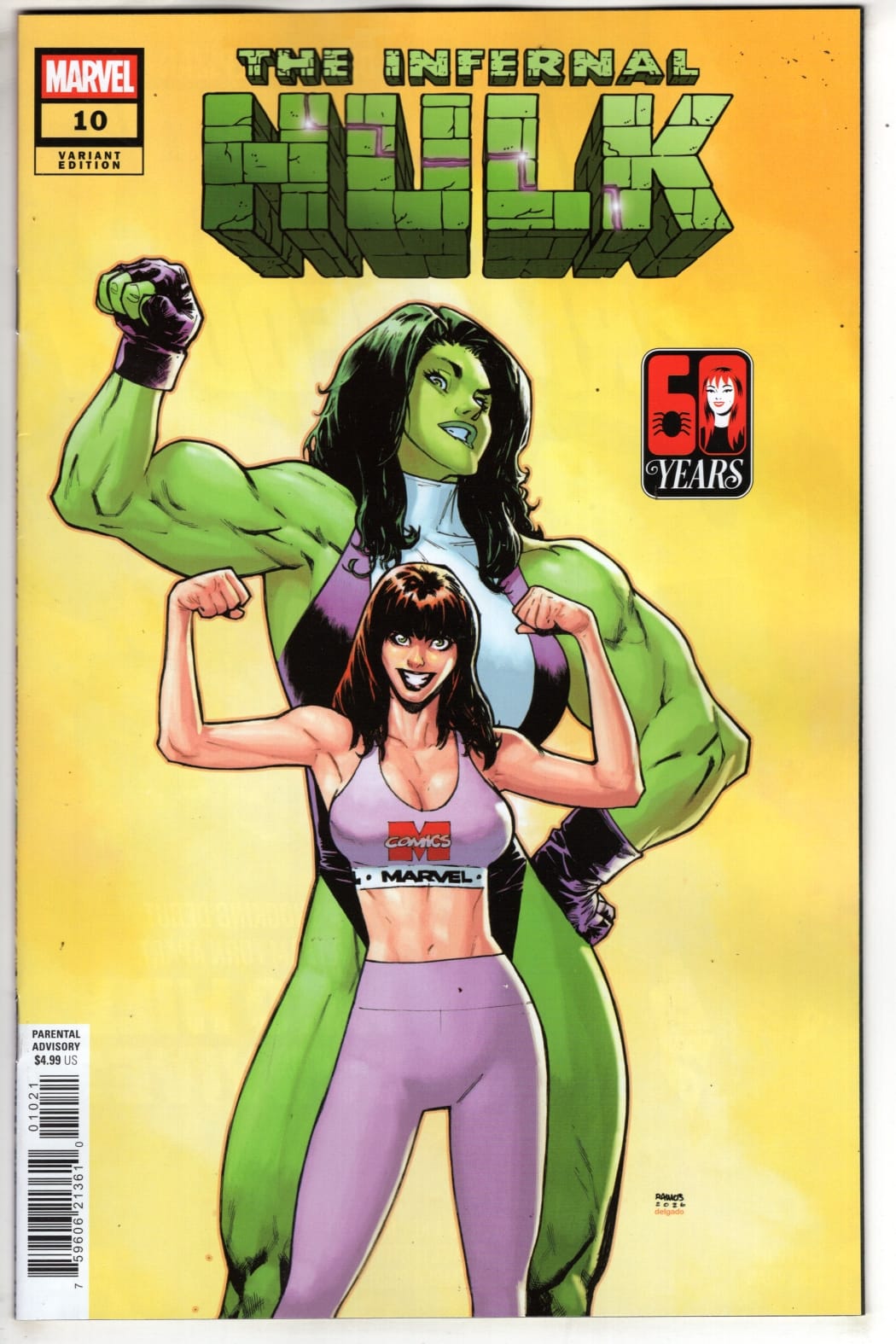 Marvel NEW THIS WEEK INFERNAL HULK #10 HUMBERTO RAMOS MARY JANE WATSON VARIANT (VF/NM)