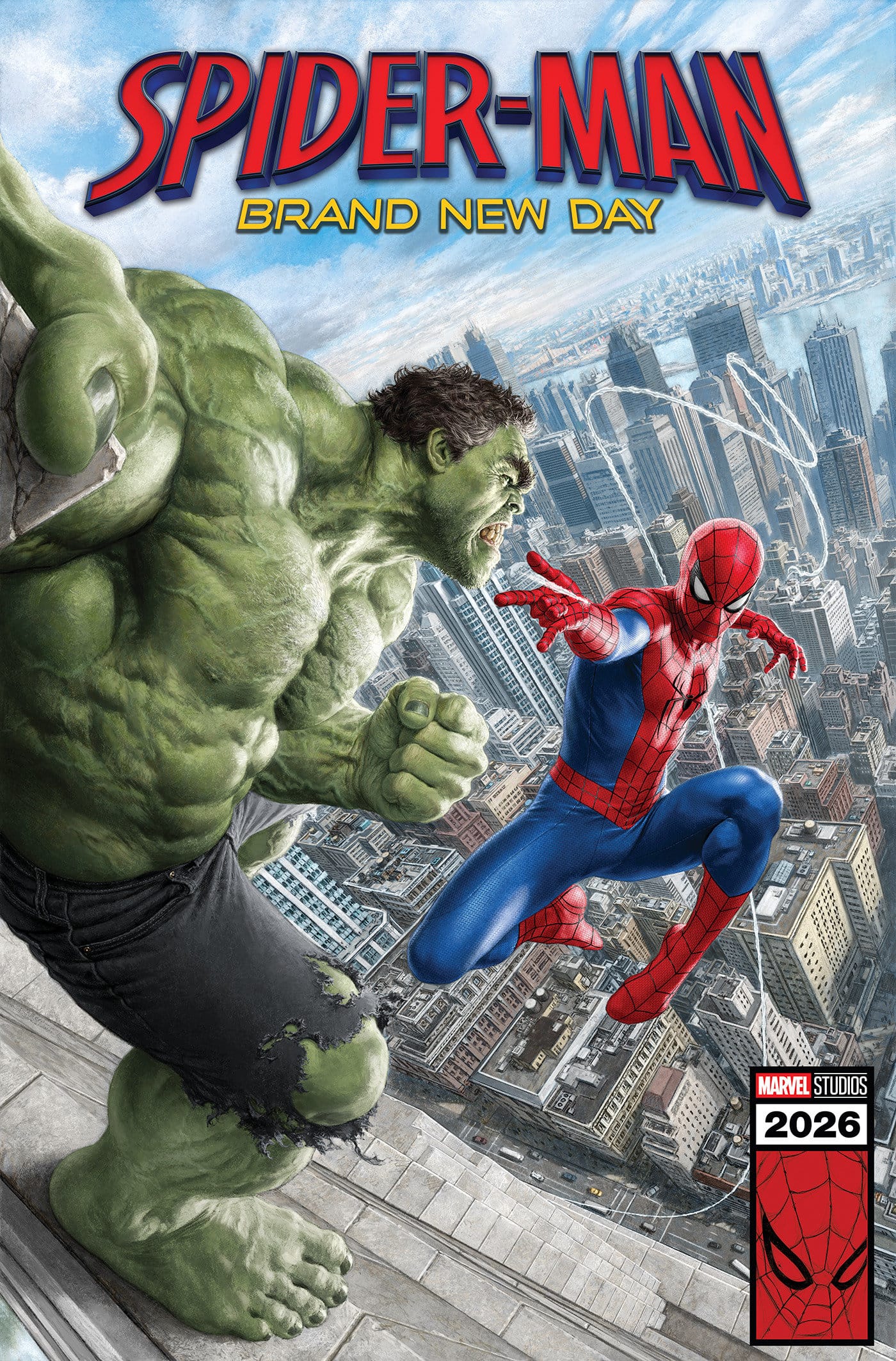 Marvel NEW THIS WEEK INFERNAL HULK #10 MAURO CASCIOLI SPIDER-MAN: BRAND NEW DAY MARVEL STUDIOS VARIANT (VF/NM)