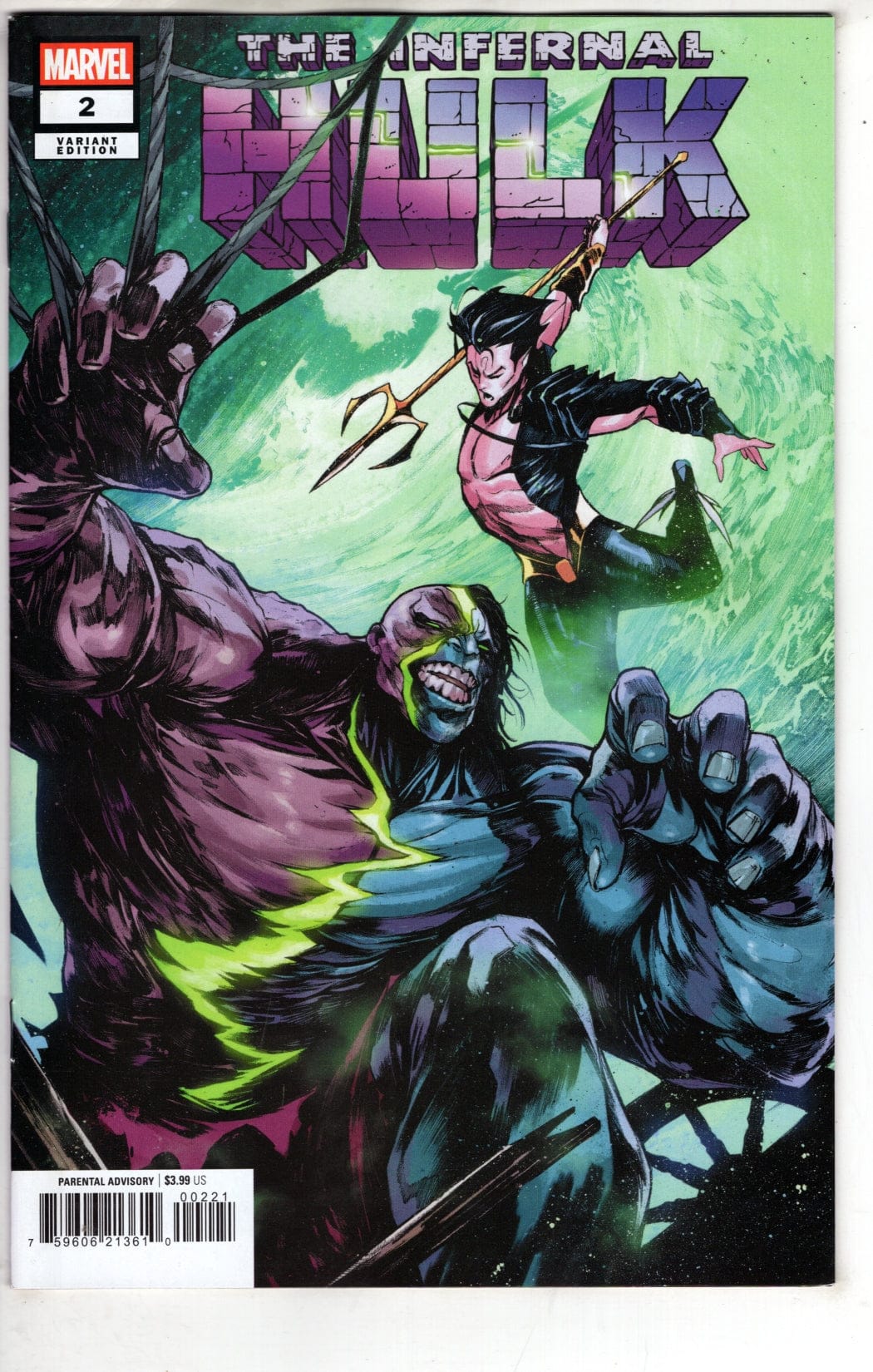 Marvel NEW THIS WEEK INFERNAL HULK #2 ALESSANDRO CAPPUCCIO VARIANT