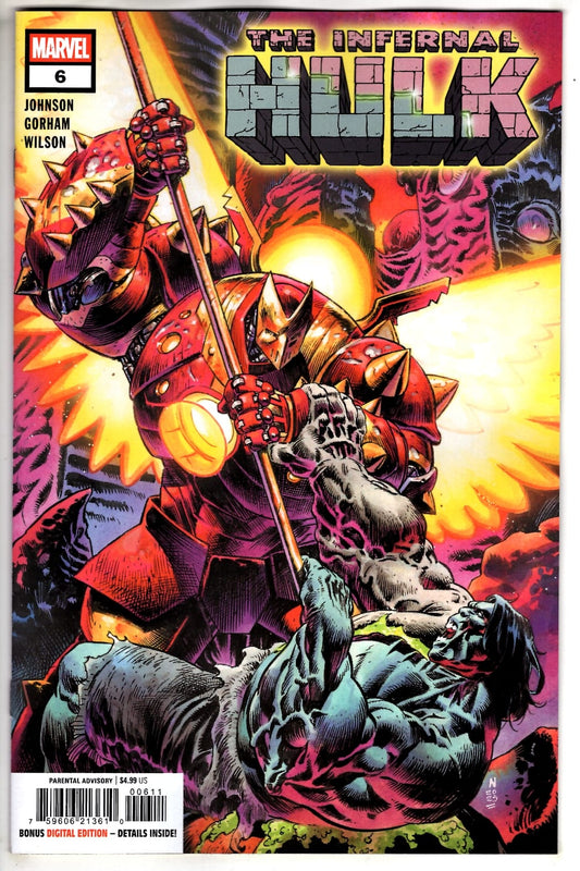 Marvel NEW THIS WEEK INFERNAL HULK #6 (VF/NM)
