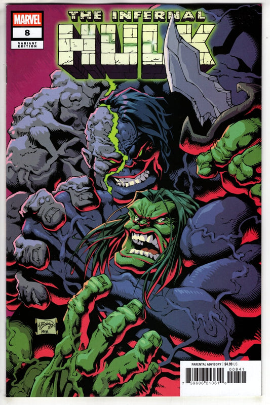 Marvel NEW THIS WEEK INFERNAL HULK #8 WILL ROBSON VARIANT (VF/NM)