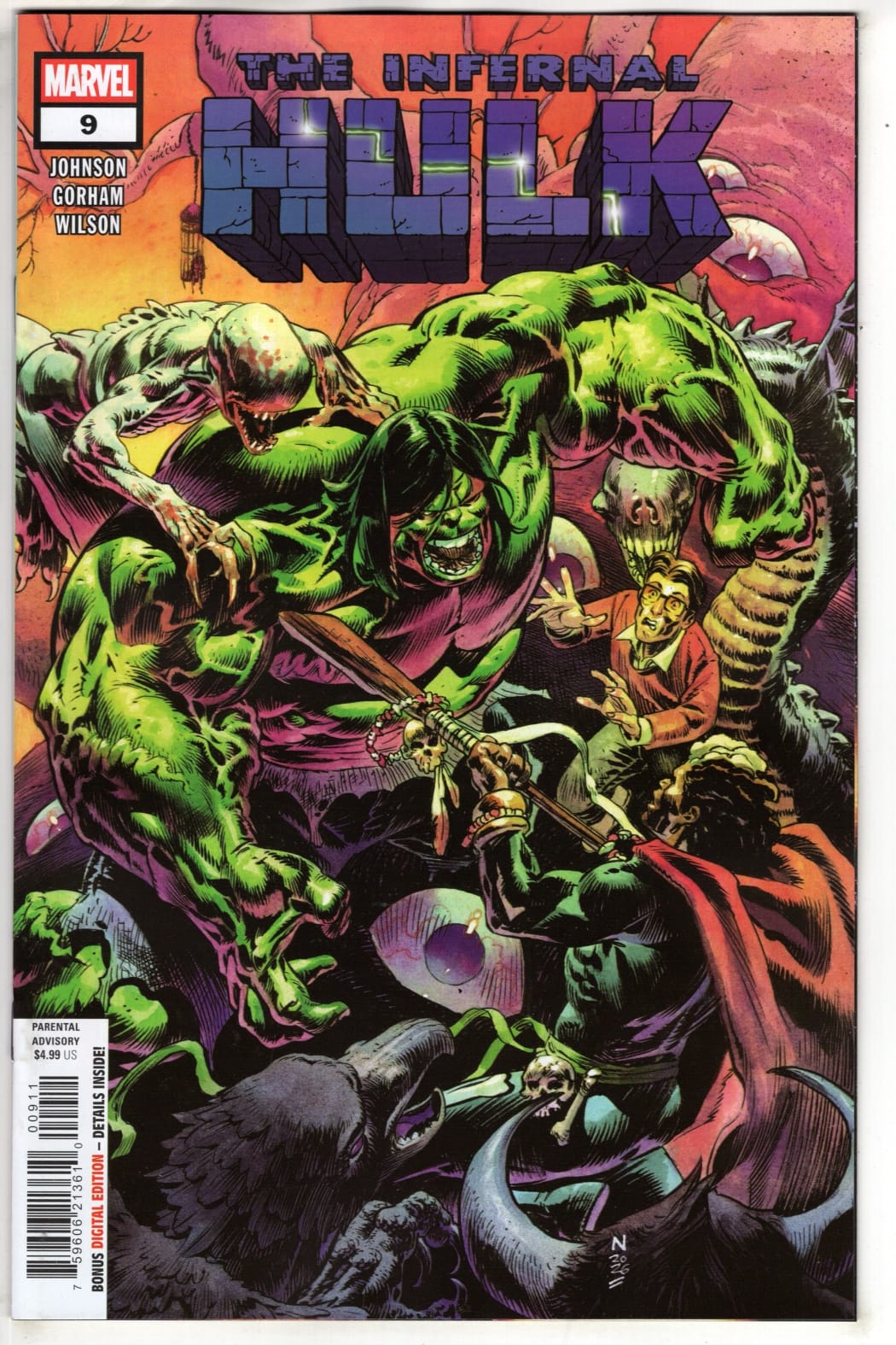 Marvel NEW THIS WEEK INFERNAL HULK #9 (VF/NM)