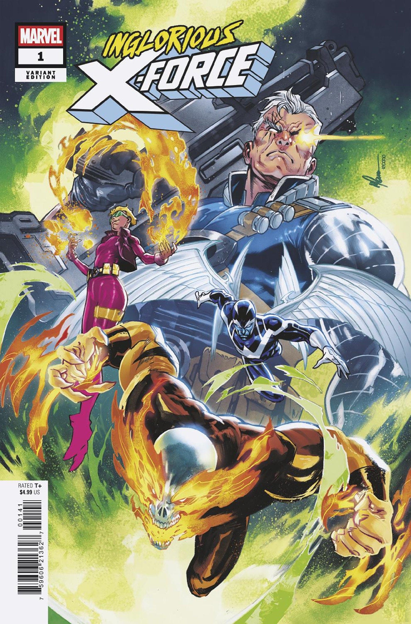 Marvel NEW THIS WEEK INGLORIOUS X-FORCE #1 FRANCESCO MANNA VARIANT (VF/NM)