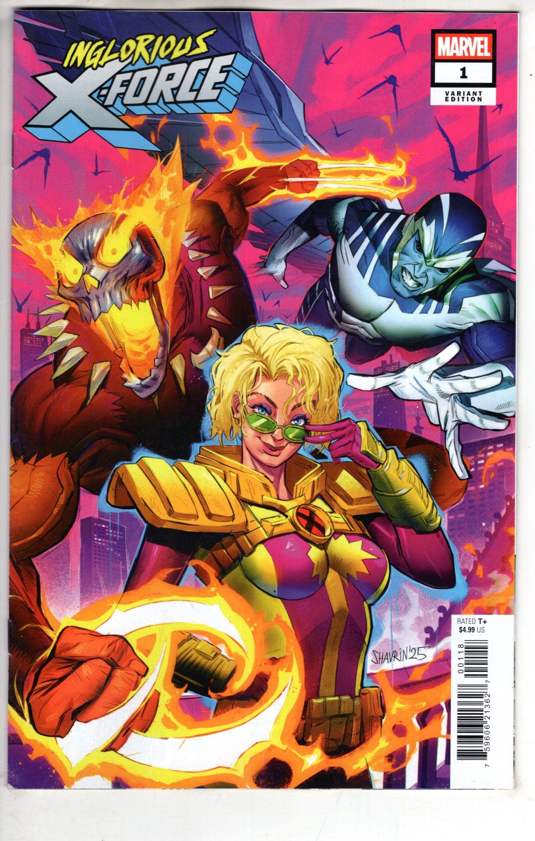 Marvel NEW THIS WEEK INGLORIOUS X-FORCE #1 IVAN SHAVRIN VARIANT (VF/NM)