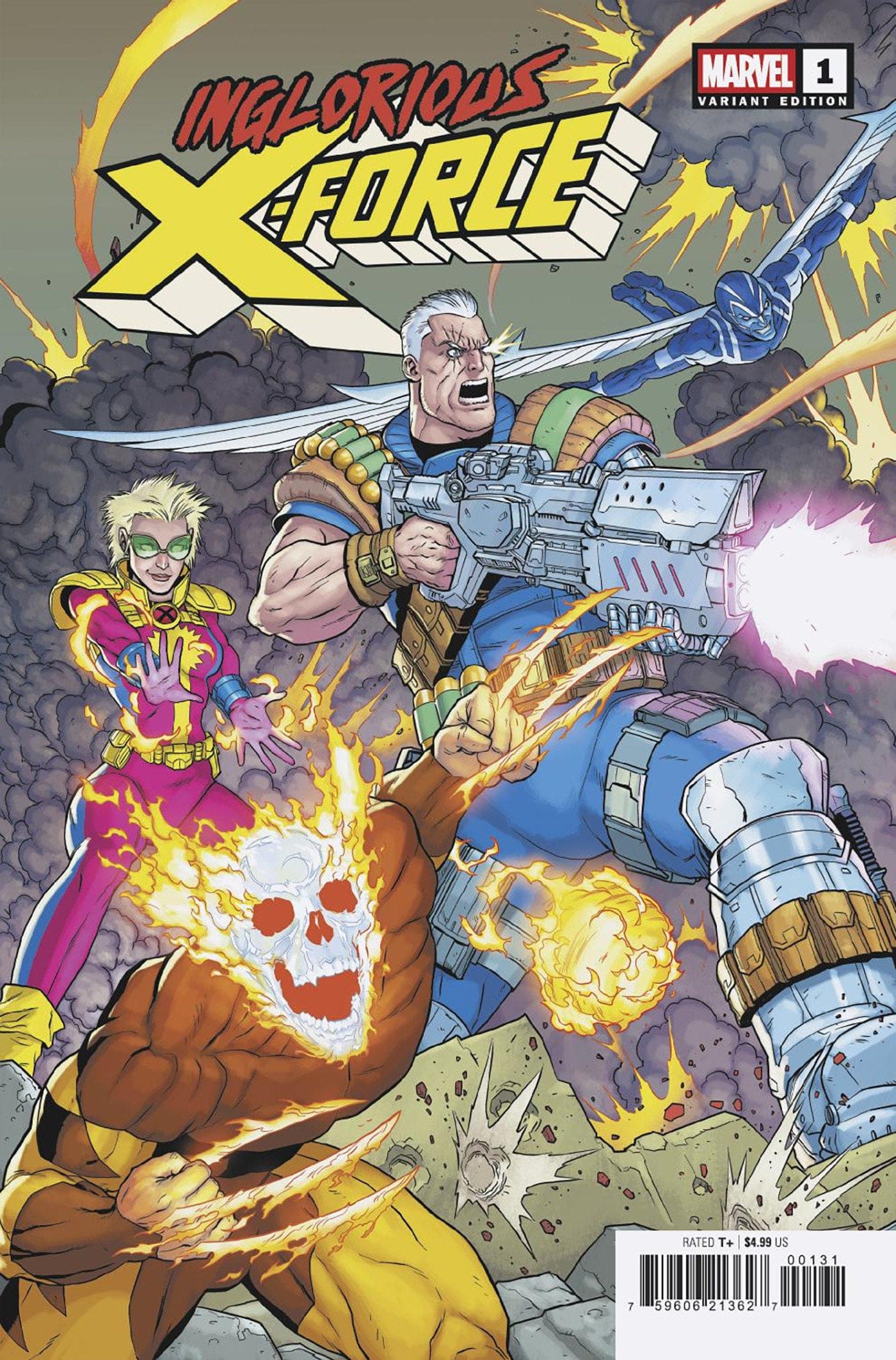 Marvel NEW THIS WEEK INGLORIOUS X-FORCE #1 JACEN BURROWS VARIANT (VF/NM)