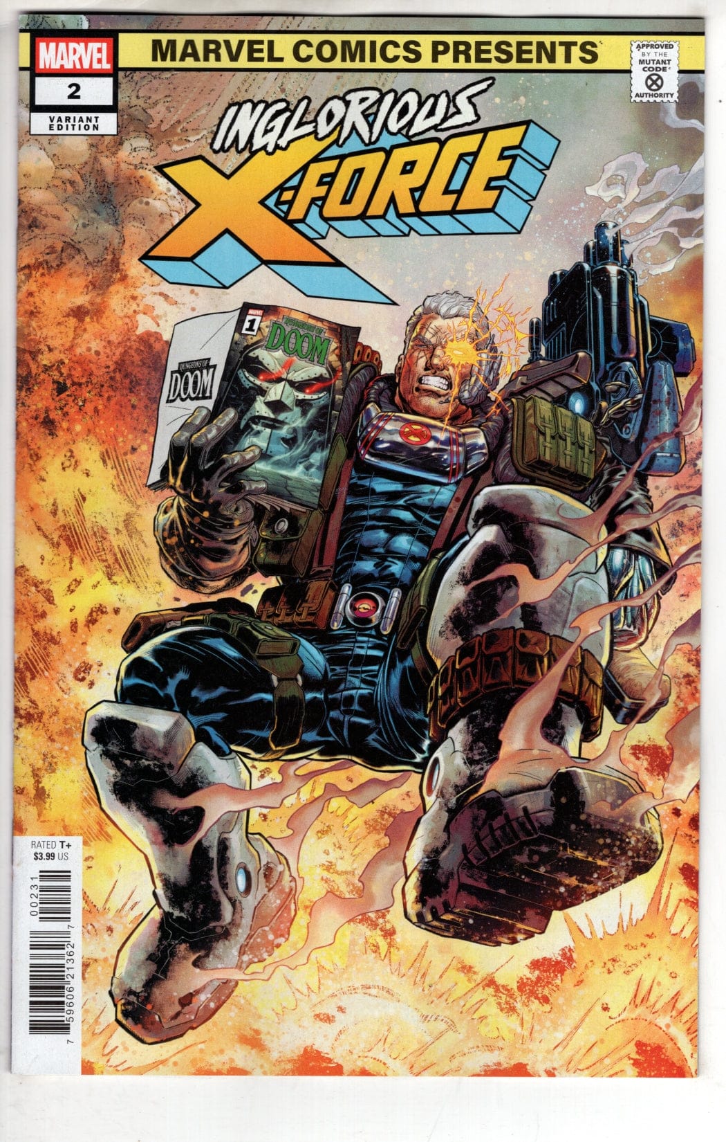 Marvel NEW THIS WEEK INGLORIOUS X-FORCE #2 IAN CHURCHILL MARVEL COMICS PRESENTS VARIANT (VF/NM)