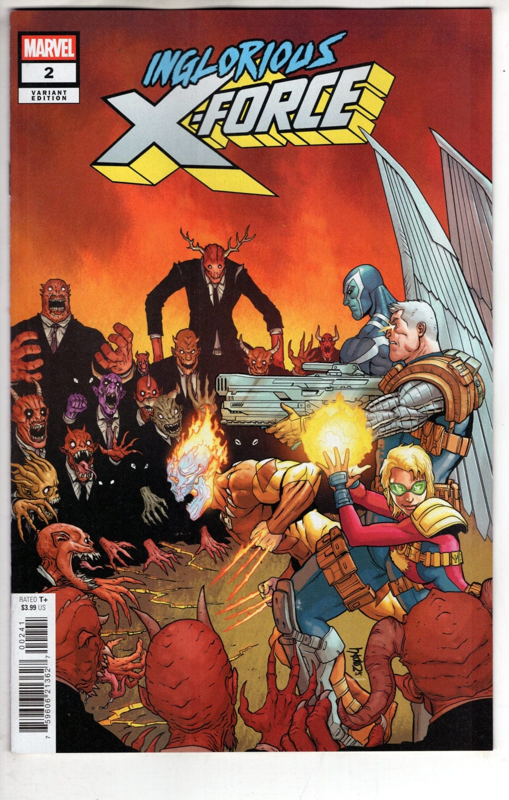 Marvel NEW THIS WEEK INGLORIOUS X-FORCE #2 JACEN BURROWS VARIANT (VF/NM)
