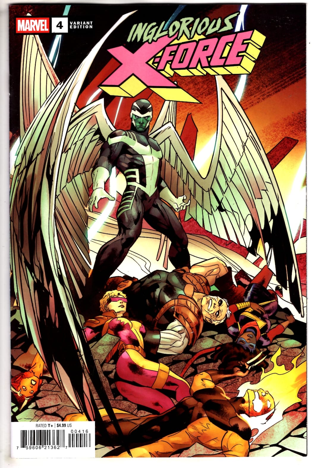 Marvel NEW THIS WEEK INGLORIOUS X-FORCE #4 JAN BAZALDUA VARIANT (VF/NM)