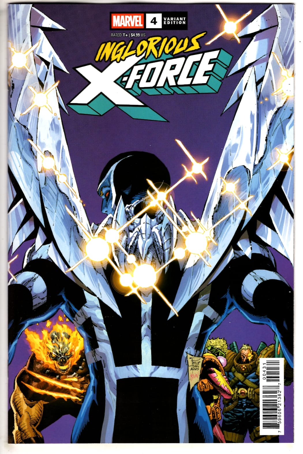 Marvel NEW THIS WEEK INGLORIOUS X-FORCE #4 PHILIP TAN VARIANT (VF/NM)