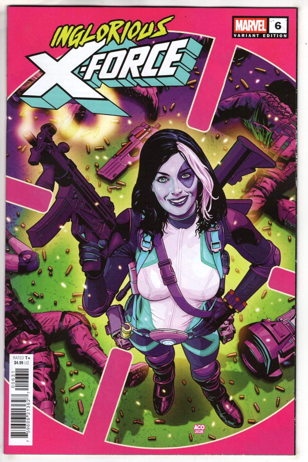 Marvel NEW THIS WEEK INGLORIOUS X-FORCE #6 ACO VARIANT (VF/NM)
