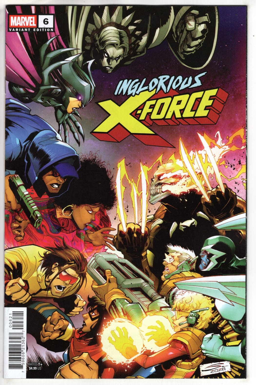 Marvel NEW THIS WEEK INGLORIOUS X-FORCE #6 GERARDO SANDOVAL VARIANT (VF/NM)