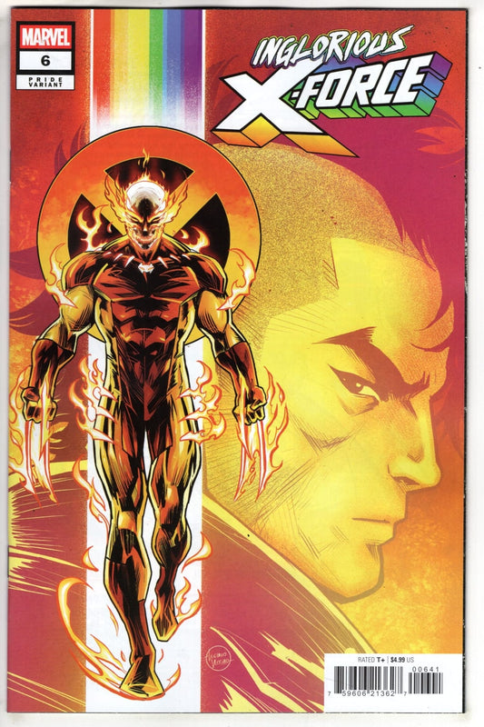 Marvel NEW THIS WEEK INGLORIOUS X-FORCE #6 LUCIANO VECCHIO PRIDE VARIANT (VF/NM)