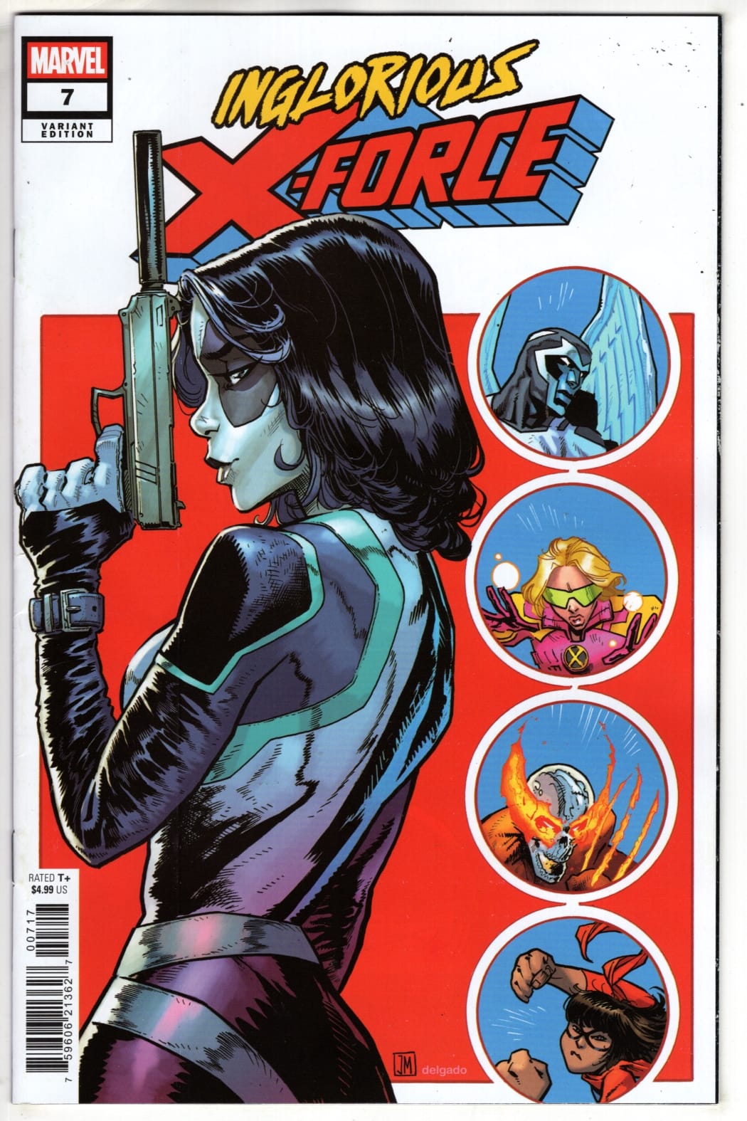 Marvel NEW THIS WEEK INGLORIOUS X-FORCE #7 JUSTIN MASON VARIANT (VF/NM)