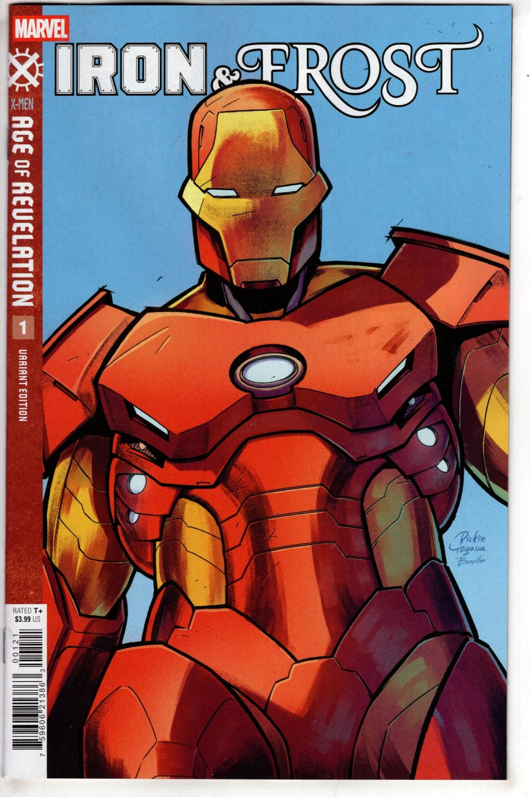 Marvel NEW THIS WEEK IRON & FROST #1 RICKIE YAGAWA IRON MAN VARIANT [AOR]