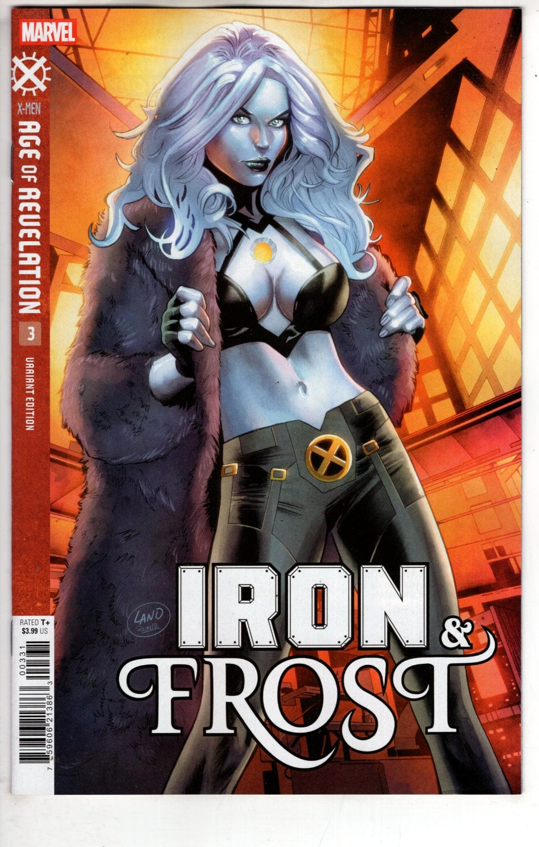 Marvel NEW THIS WEEK IRON & FROST #3 GREG LAND VARIANT [AOR]