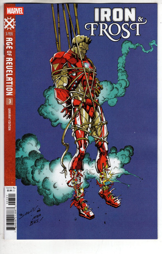 Marvel NEW THIS WEEK IRON & FROST #3 MARK BAGLEY VARIANT [AOR]