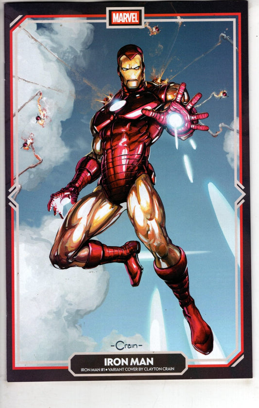 Marvel NEW THIS WEEK IRON MAN #1 CLAYTON CRAIN VARIANT (VF/NM)