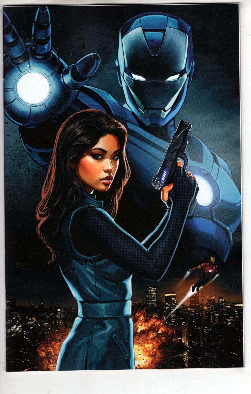 Marvel NEW THIS WEEK IRON MAN #1 IVAN TALAVERA MELINDA MAY VIRGIN VARIANT (VF/NM)