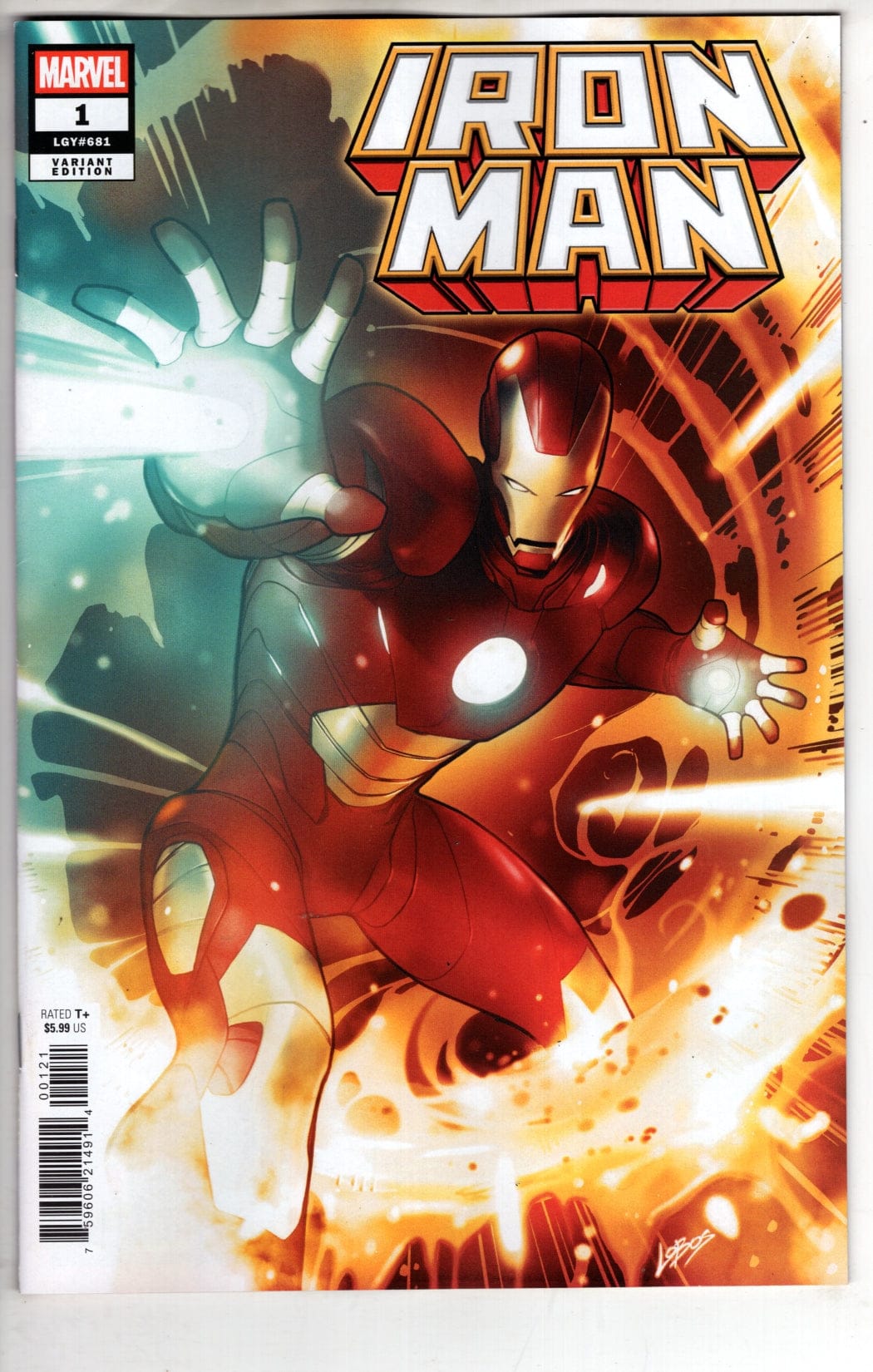 Marvel NEW THIS WEEK IRON MAN #1 PABLO VILLALOBOS VARIANT (VF/NM)
