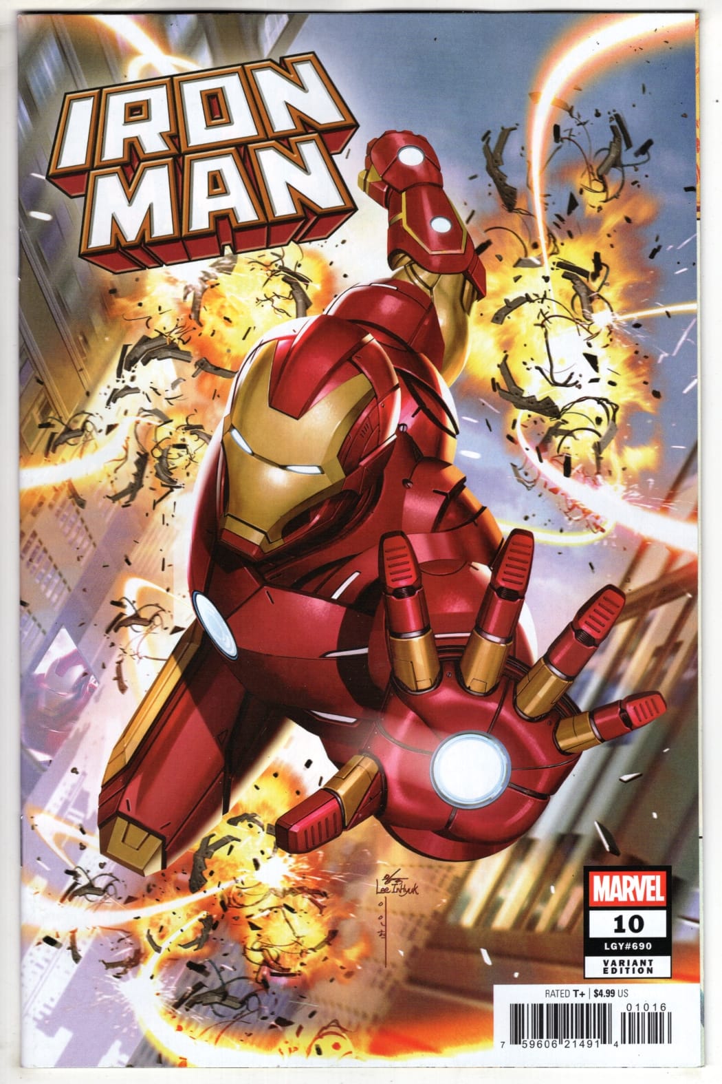 Marvel NEW THIS WEEK IRON MAN #10 INHYUK LEE VARIANT (VF/NM)