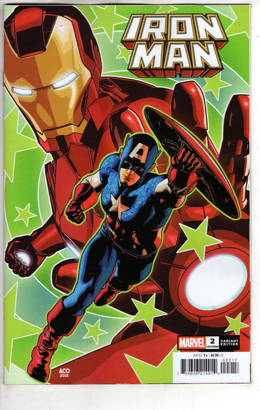 Marvel NEW THIS WEEK IRON MAN #2 ACO VARIANT (VF/NM)
