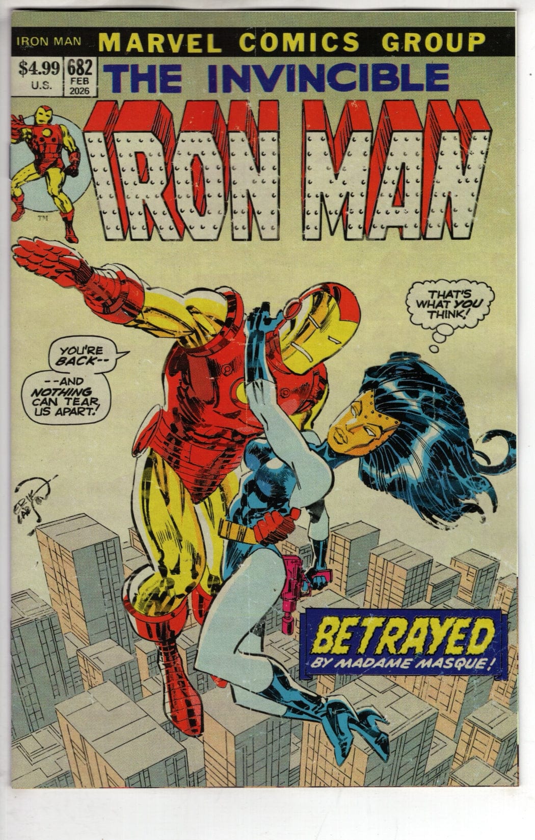 Marvel NEW THIS WEEK IRON MAN #2 ERIK LARSEN VARIANT (VF/NM)