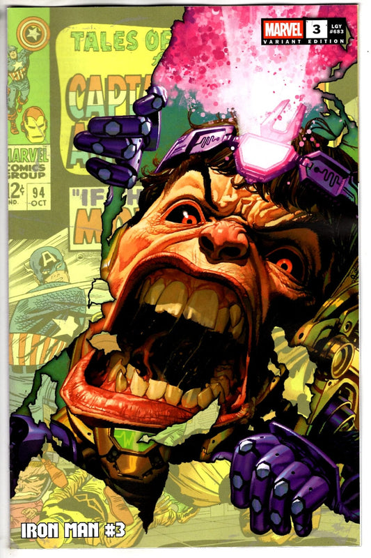 Marvel NEW THIS WEEK IRON MAN #3 MODOK VARIANT (VF/NM)
