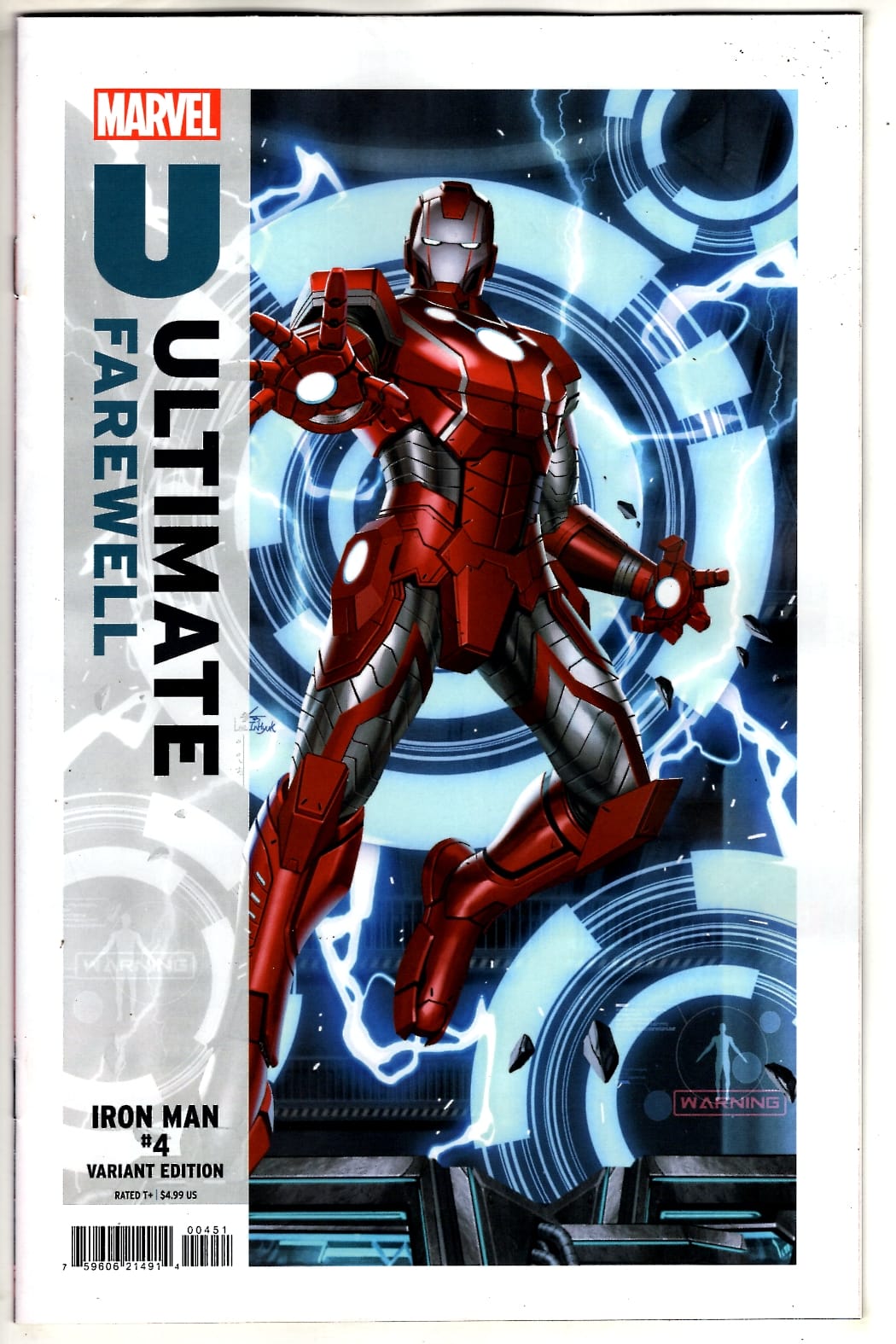 IRON MAN #4 INHYUK LEE VARIANT (VF/NM) - Packrat Comics