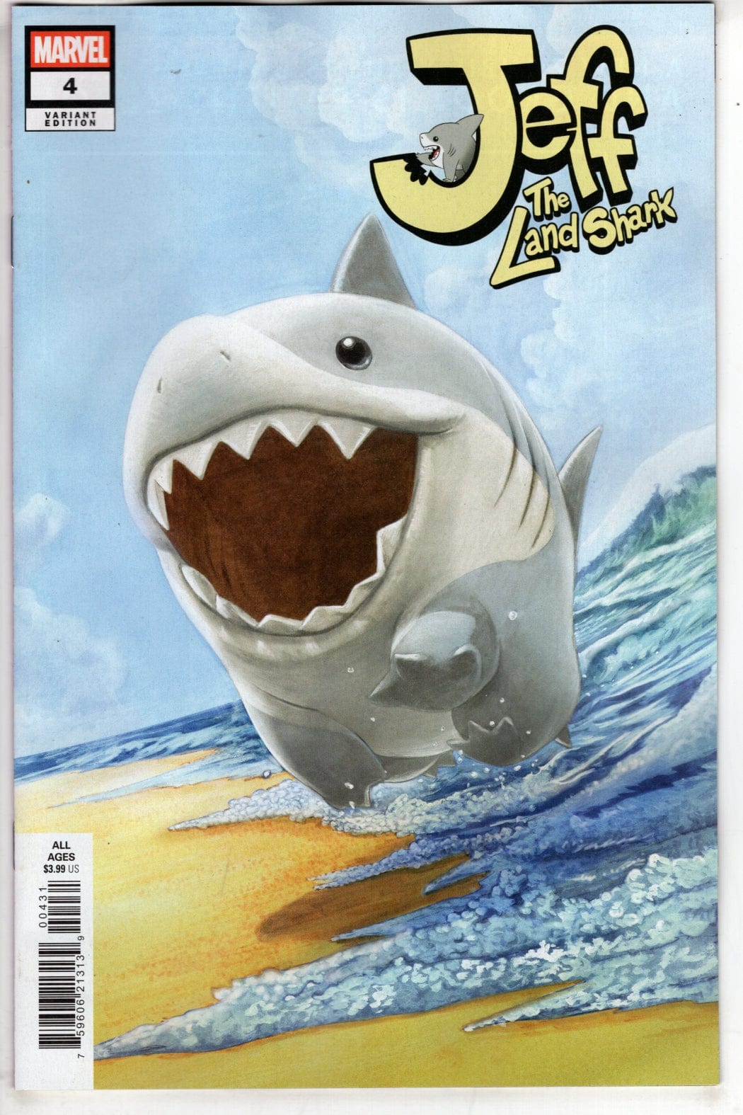 Marvel NEW THIS WEEK JEFF THE LAND SHARK #4 MITSUHIRO ARITA VARIANT