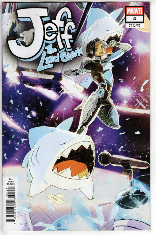 Marvel NEW THIS WEEK JEFF THE LAND SHARK #4 TOKITOKORO VARIANT