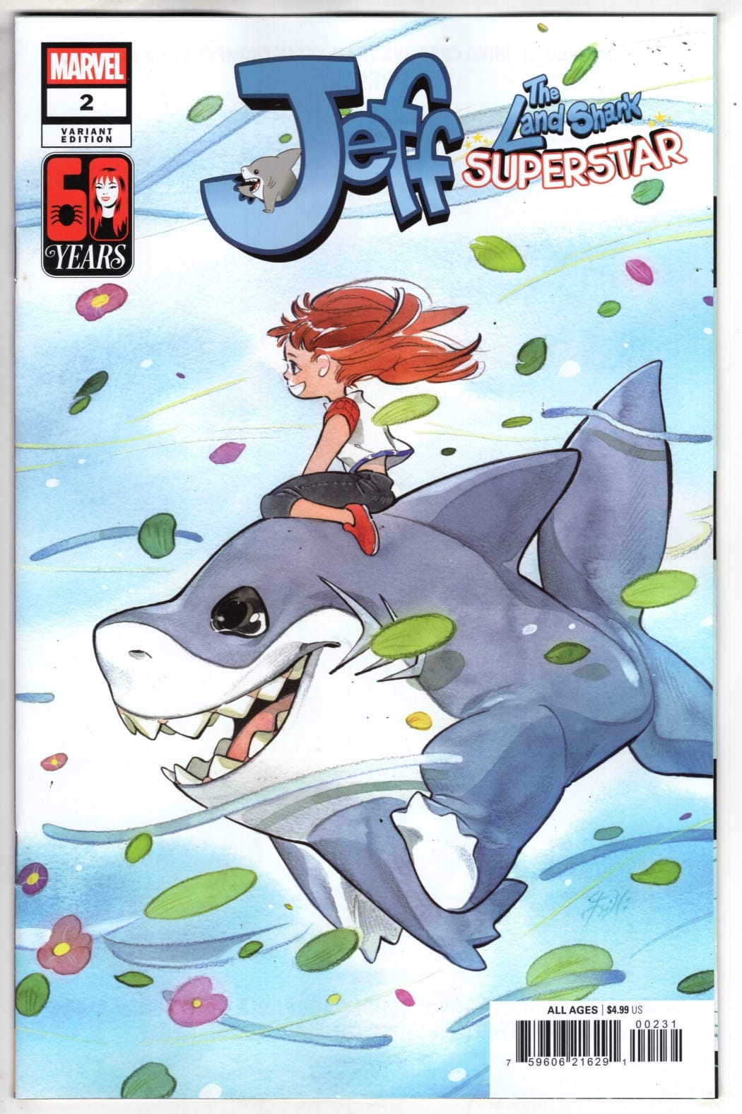 Marvel NEW THIS WEEK JEFF THE LAND SHARK: SUPERSTAR #2 PEACH MOMOKO MARY JANE WATSON VARIANT (VF/NM)