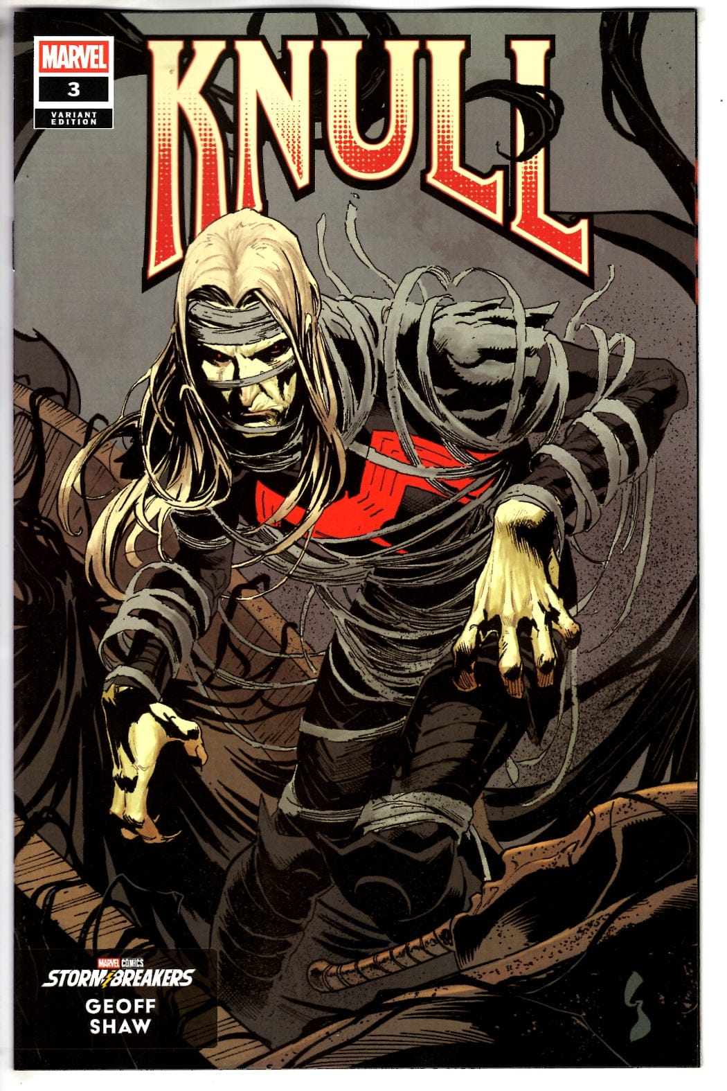 Marvel NEW THIS WEEK KNULL #3 GEOFF SHAW MARVEL MONSTER VARIANT (VF/NM)