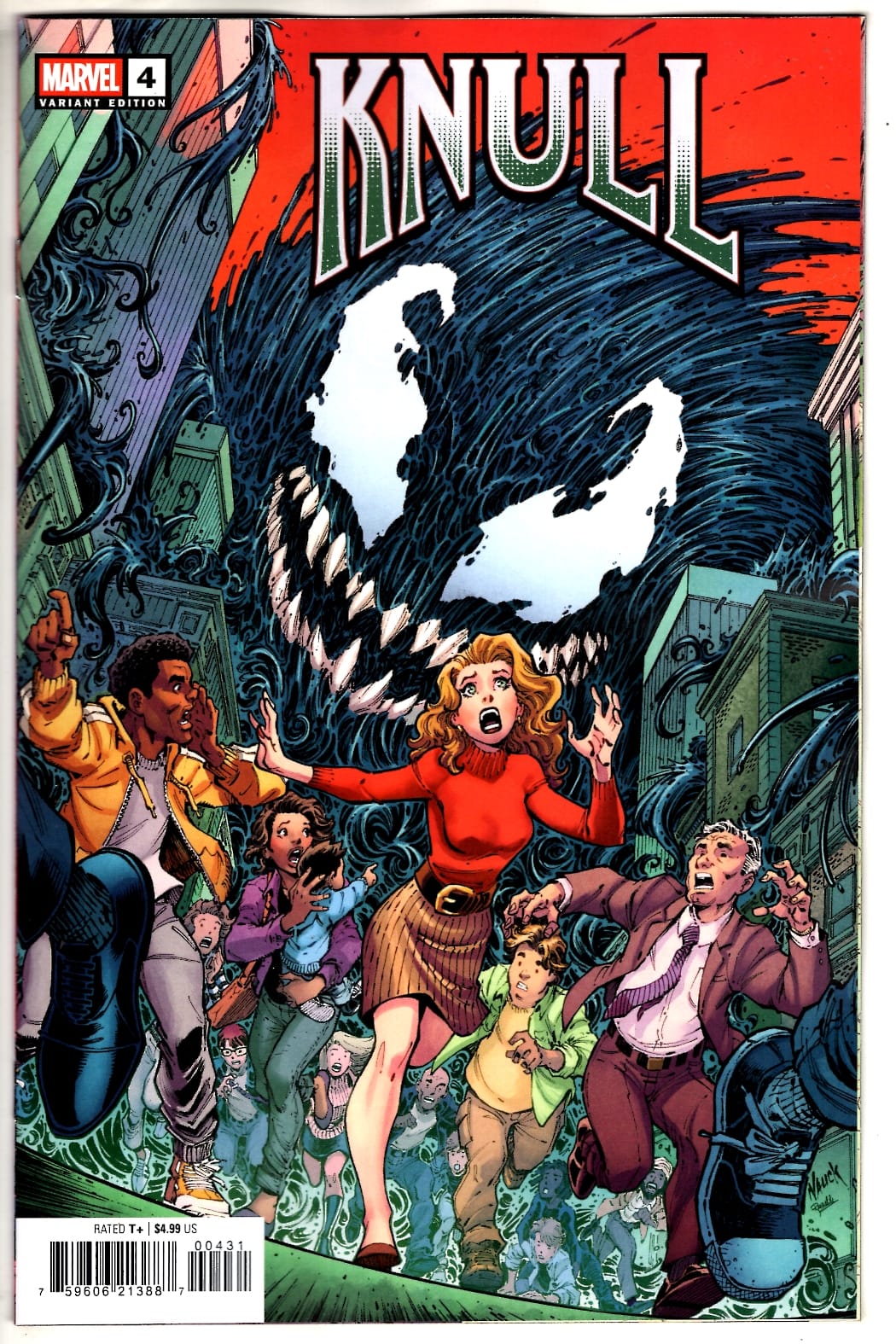 KNULL #4 TODD NAUCK FORESHADOW VARIANT - Packrat Comics