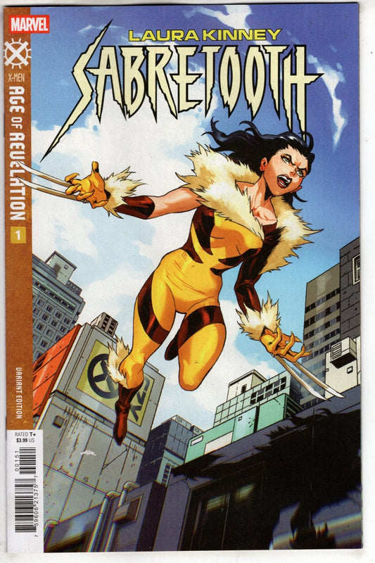 Marvel NEW THIS WEEK LAURA KINNEY: SABRETOOTH #1 ANAND RAMCHERON VARIANT [AOR]