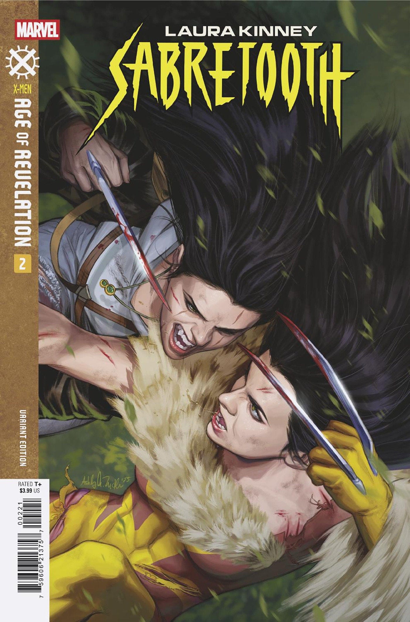 Marvel NEW THIS WEEK LAURA KINNEY: SABRETOOTH #2 ASHLEY WITTER VARIANT [AOR]