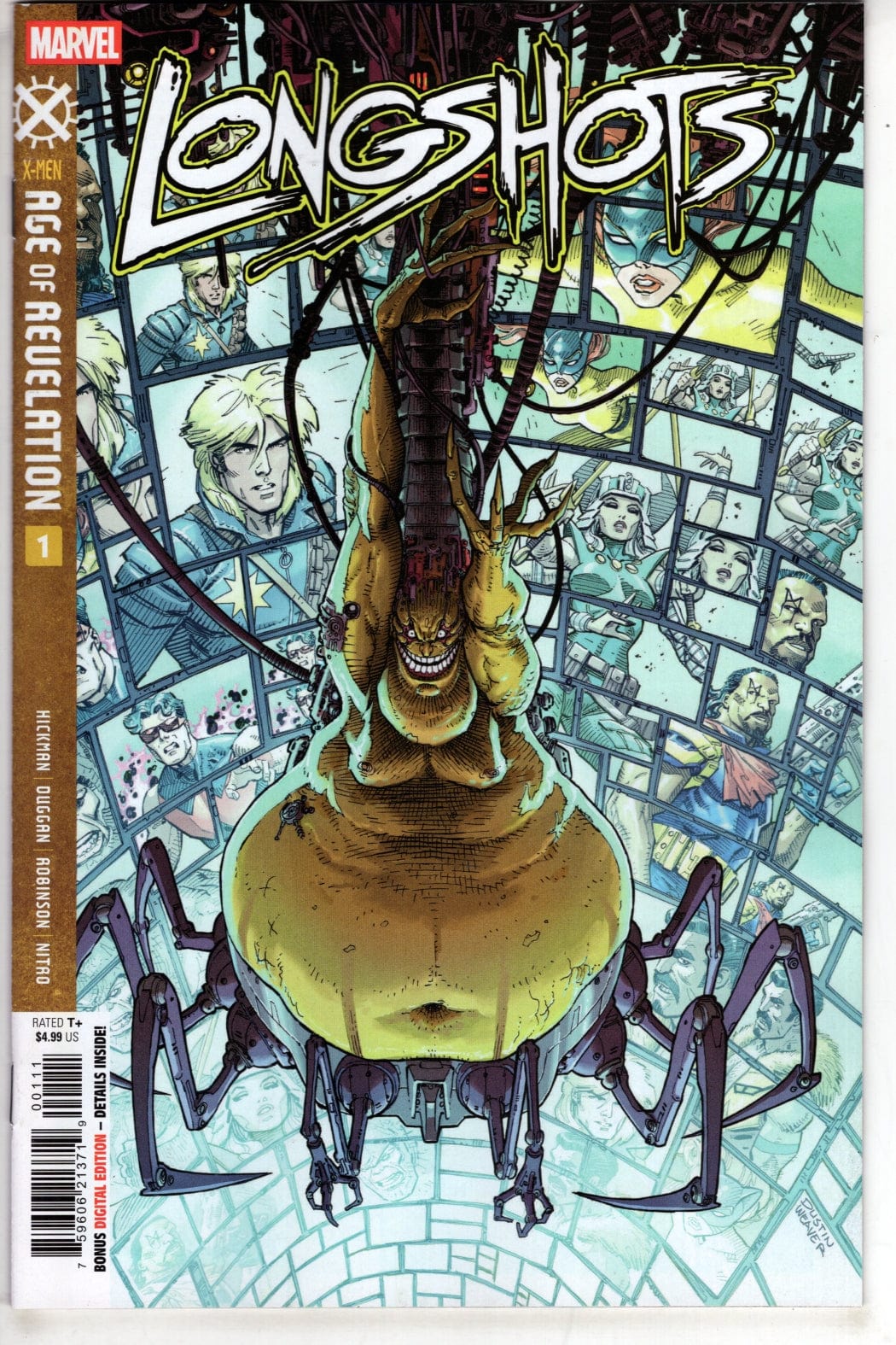 Marvel NEW THIS WEEK LONGSHOTS #1 [AOR]