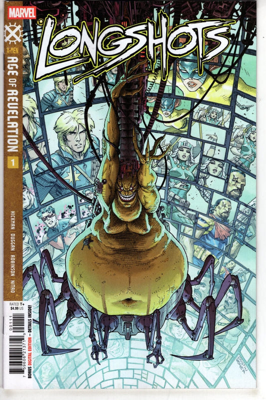 Marvel NEW THIS WEEK LONGSHOTS #1 [AOR]