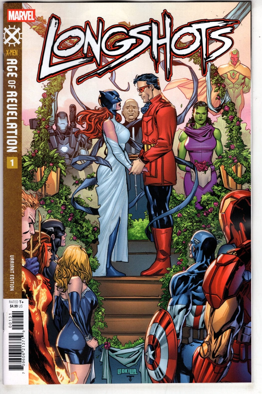 Marvel NEW THIS WEEK LONGSHOTS #1 KEN LASHLEY REVELATION VARIANT [AOR]