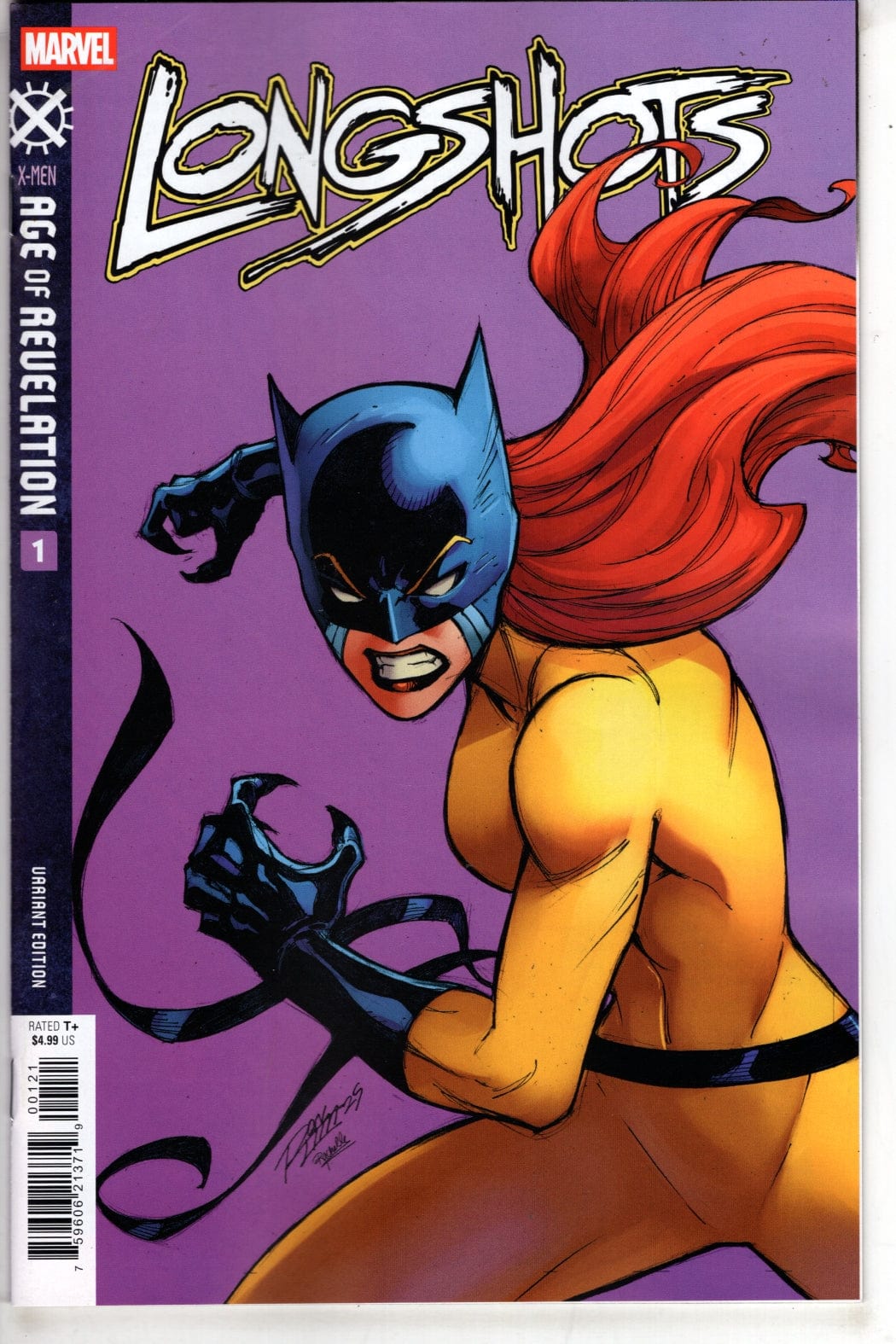 Marvel NEW THIS WEEK LONGSHOTS #1 RON LIM HELLCAT VARIANT [AOR]