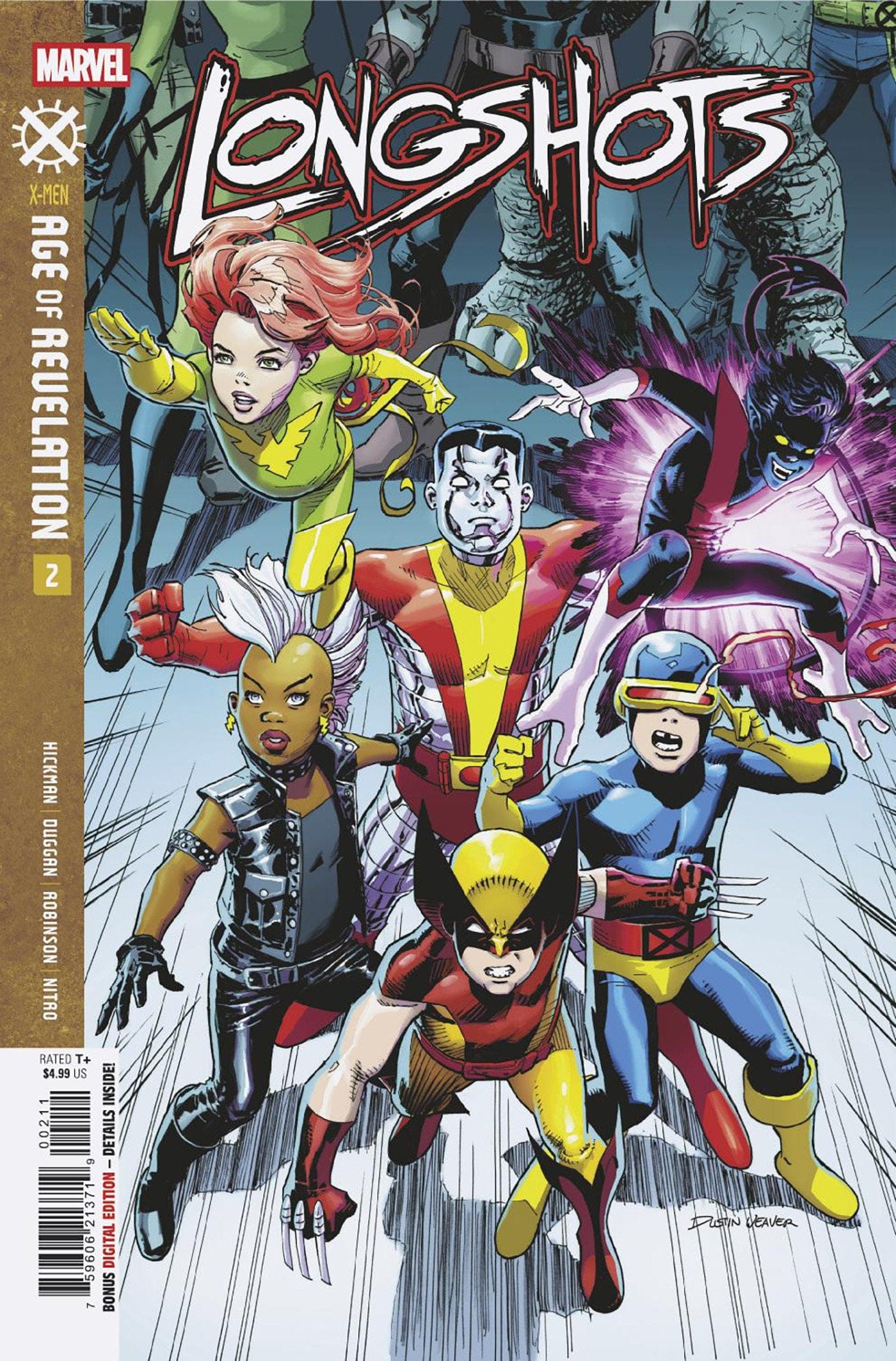 Marvel NEW THIS WEEK LONGSHOTS #2 [AOR]