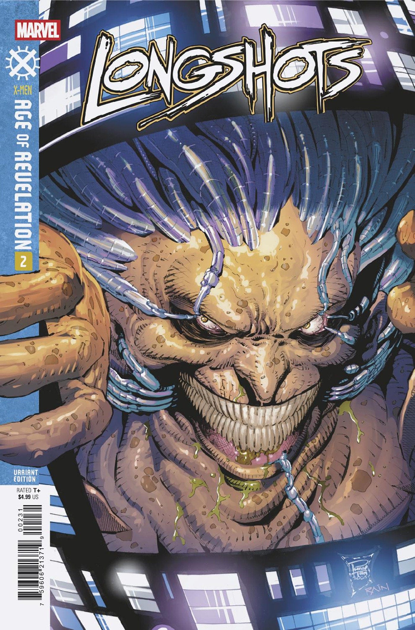 Marvel NEW THIS WEEK LONGSHOTS #2 PHILIP TAN VARIANT [AOR]