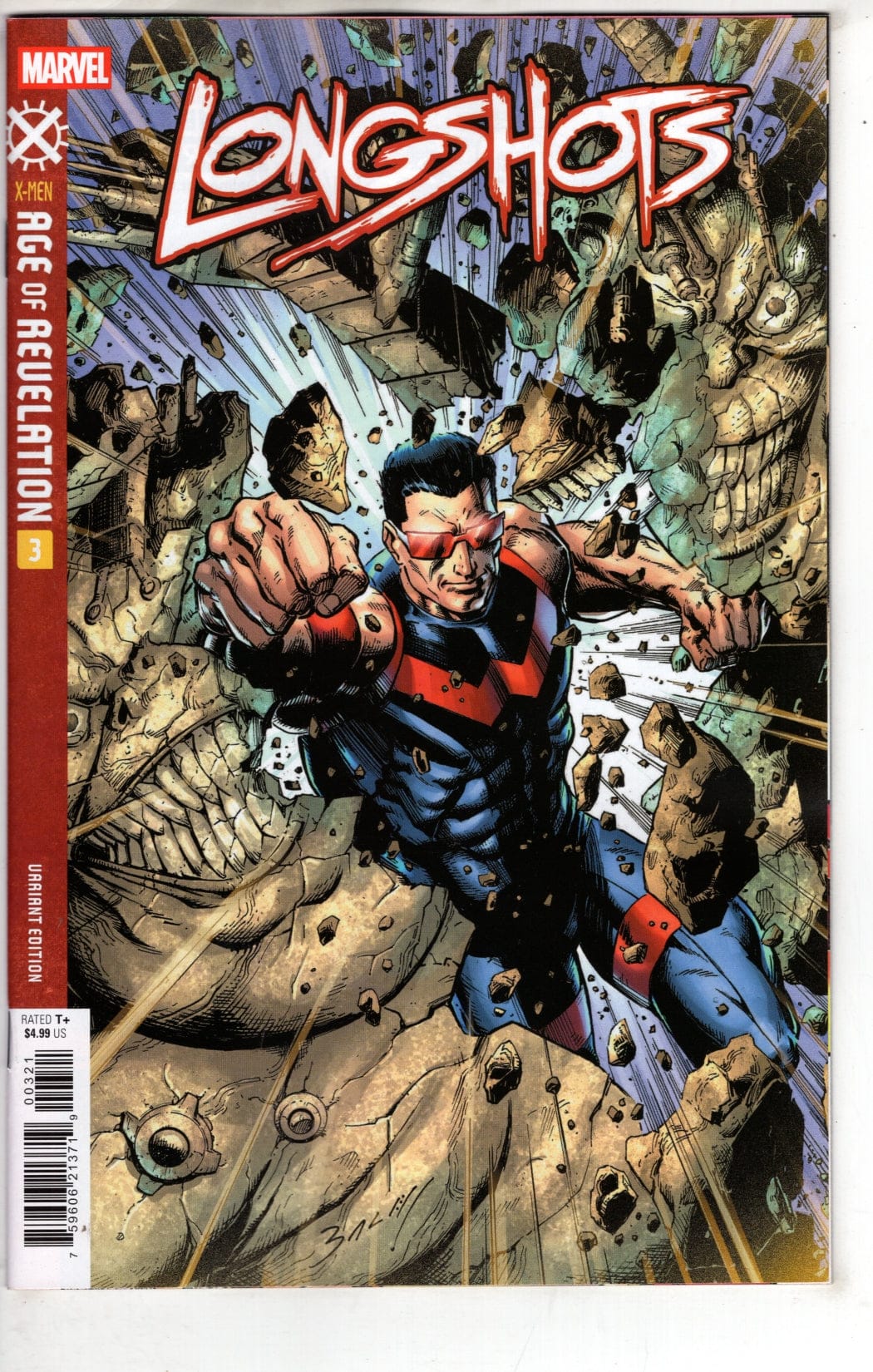 Marvel NEW THIS WEEK LONGSHOTS #3 MARK BAGLEY VARIANT [AOR]