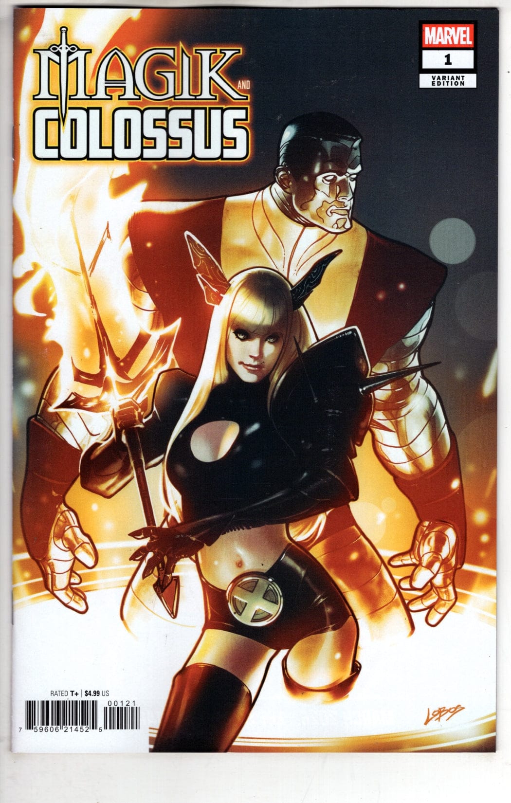 Marvel NEW THIS WEEK MAGIK & COLOSSUS #1 PABLO VILLALOBOS VARIANT (VF/NM)