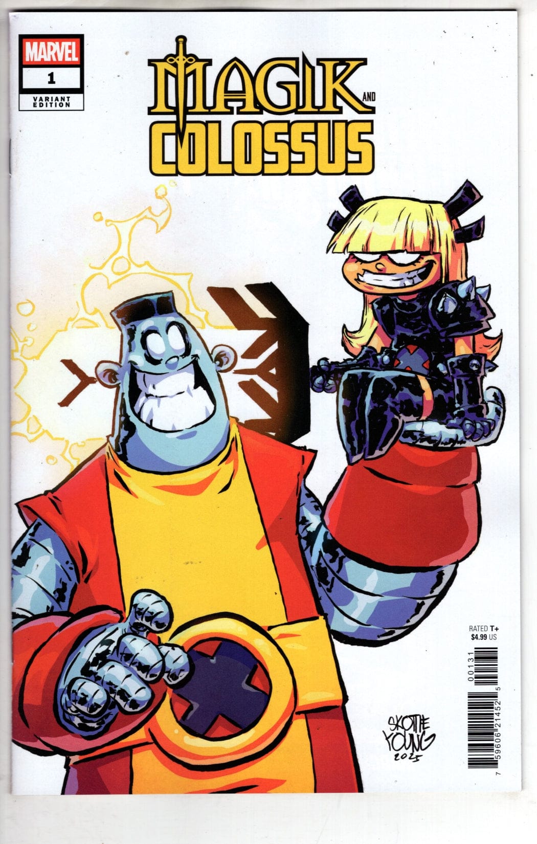 Marvel NEW THIS WEEK MAGIK & COLOSSUS #1 SKOTTIE YOUNG VARIANT (VF/NM)
