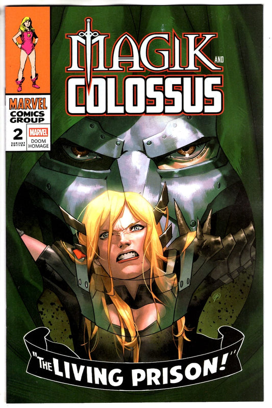 Marvel NEW THIS WEEK MAGIK & COLOSSUS #2 YASMINE PUTRI DOOM HOMAGE VARIANT (VF/NM)