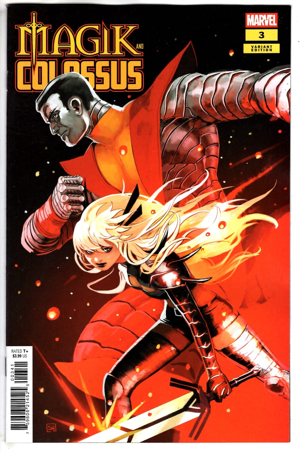 Marvel NEW THIS WEEK MAGIK & COLOSSUS #3 STEPHANIE HANS VARIANT (VF/NM)