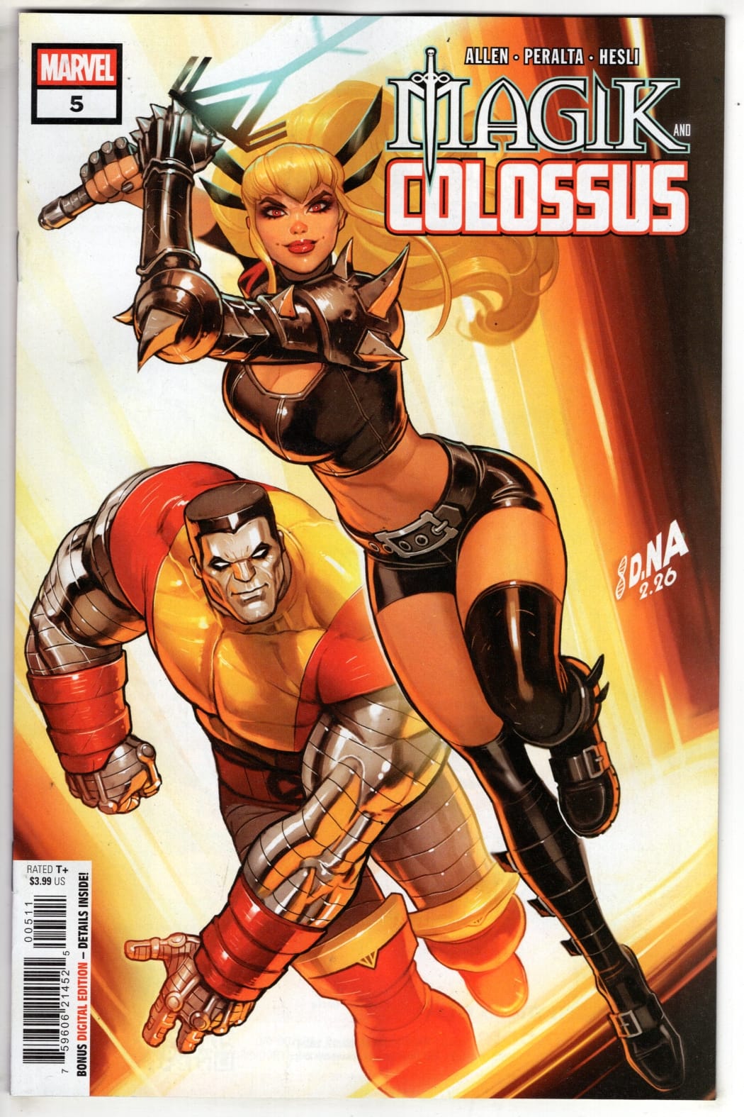 Marvel NEW THIS WEEK MAGIK & COLOSSUS #5 (VF/NM)