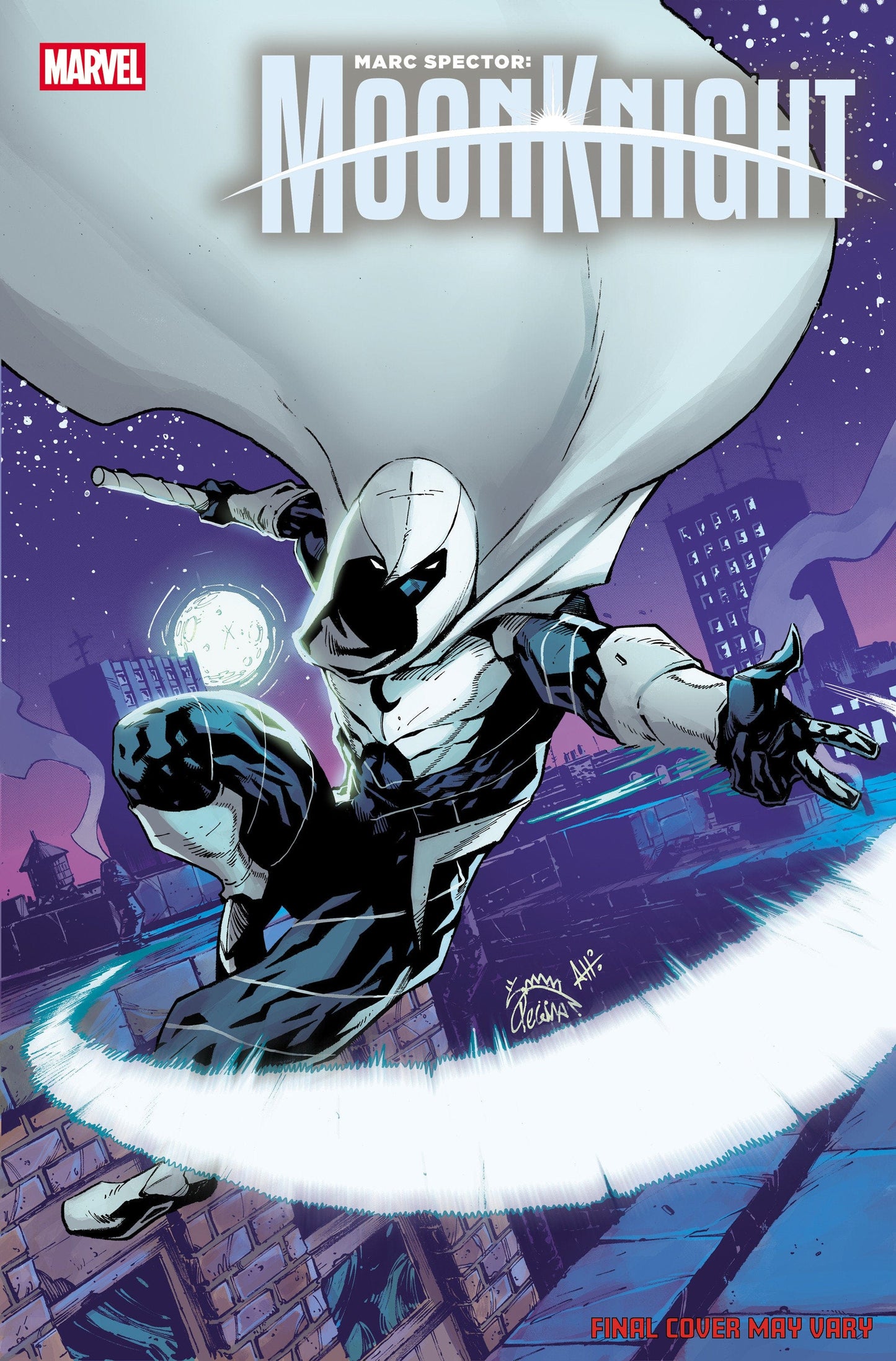 Marvel NEW THIS WEEK MARC SPECTOR: MOON KNIGHT #1 RYAN STEGMAN FOIL VARIANT (VF/NM)
