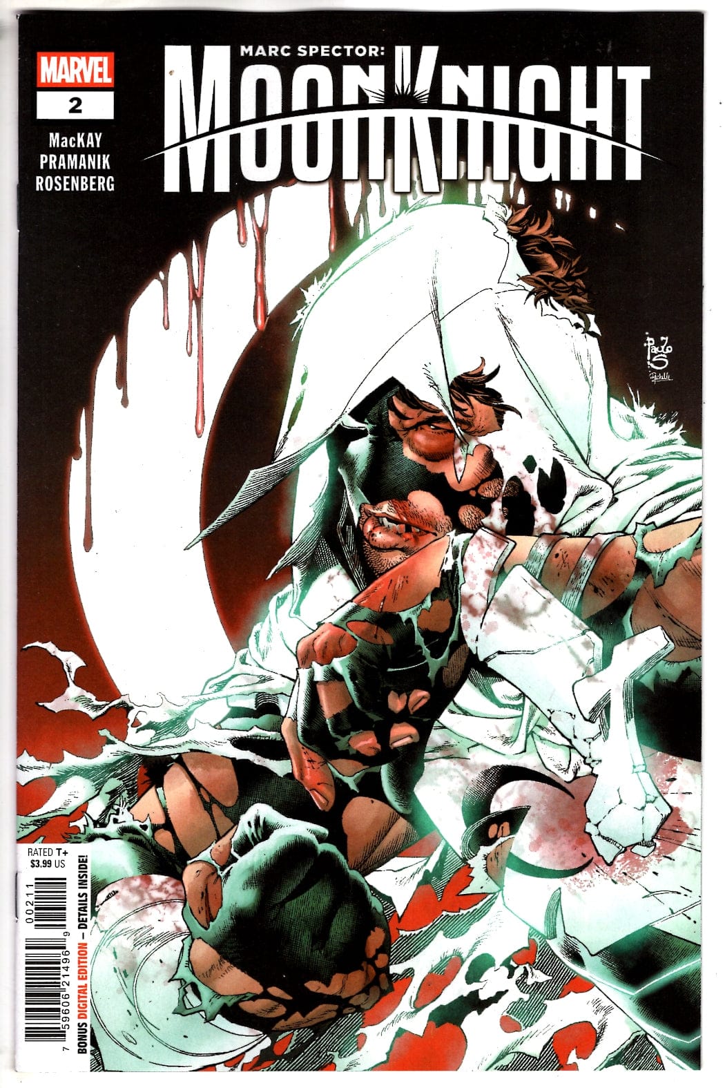 Marvel NEW THIS WEEK MARC SPECTOR: MOON KNIGHT #2 (VF/NM)